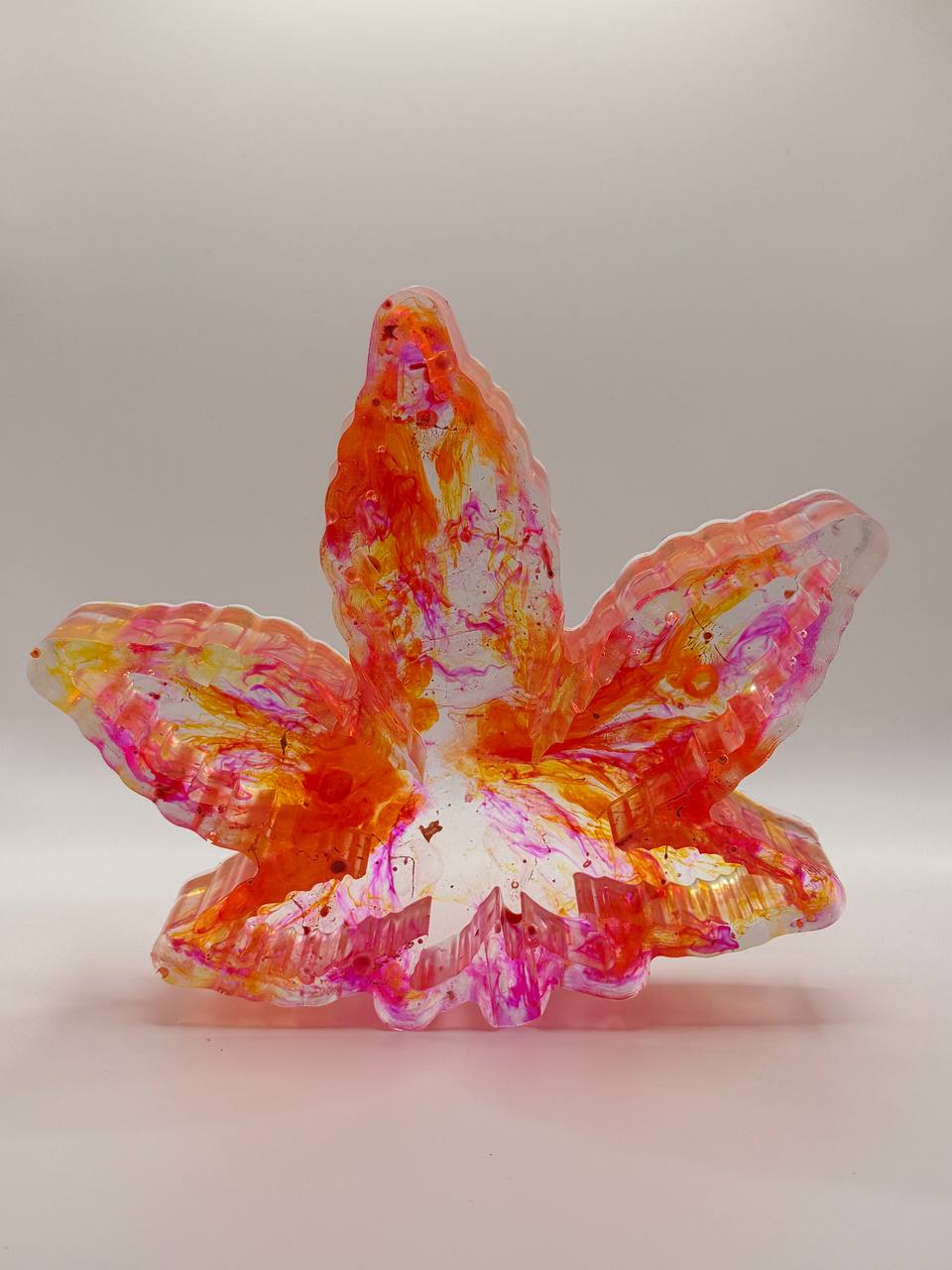 Featured resin art piece